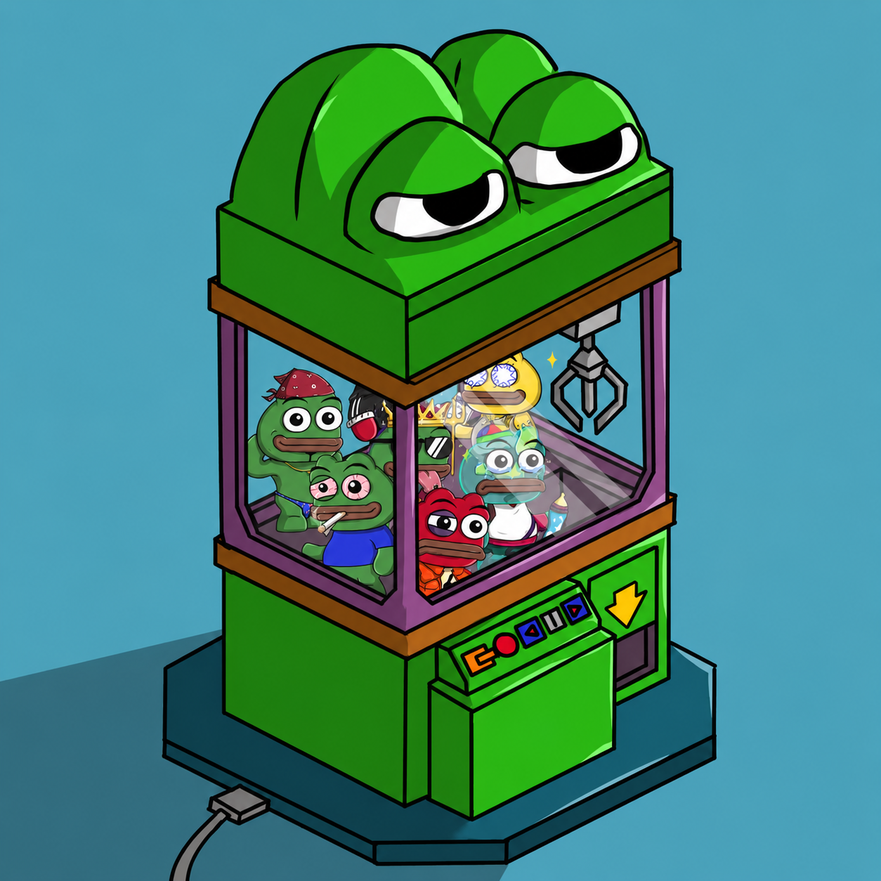 Lil Pepes claw machine